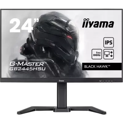 iiyama 24" G-MASTER Full HD, 100Hz, Adaptive Sync IPS Gaming Monitor (GB2445HSU-B2) - Thumbnail 2