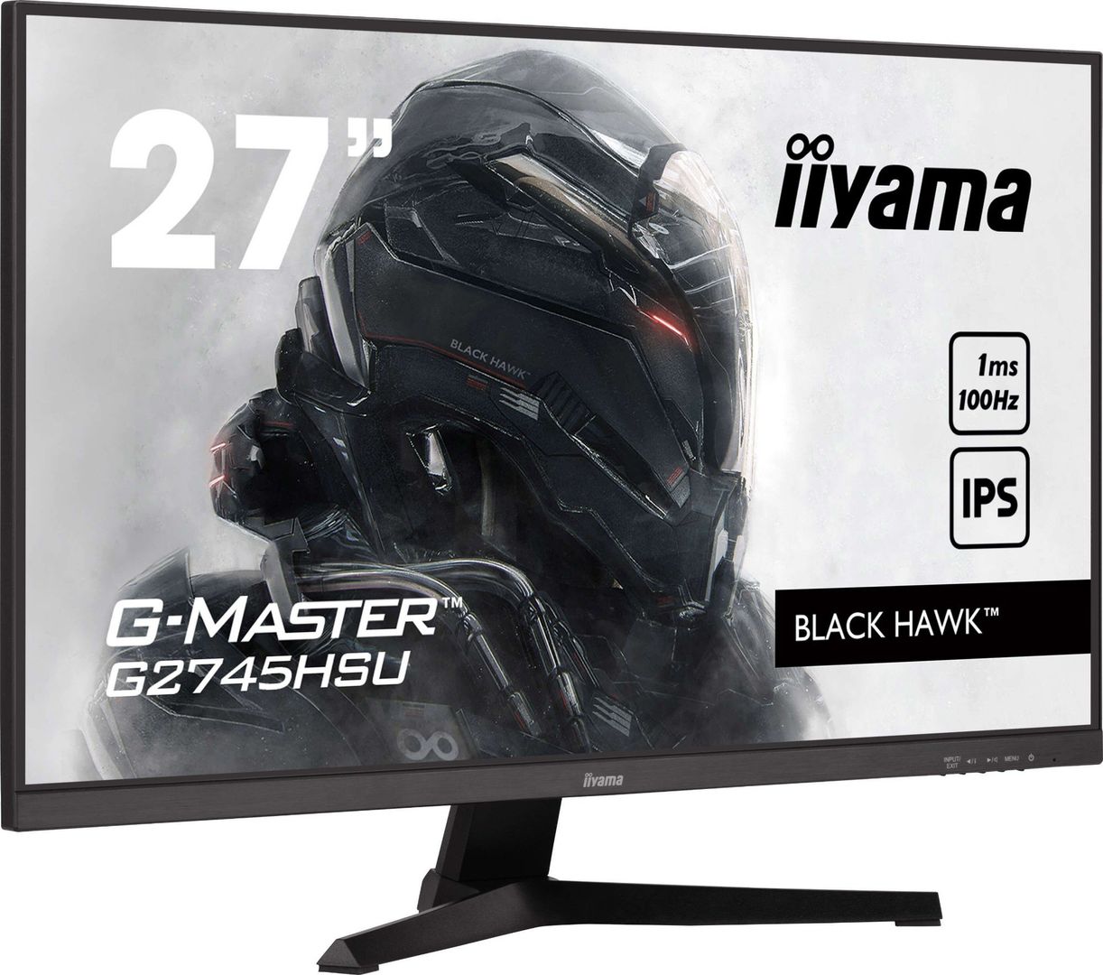 iiyama 27" G-Master Full HD 100Hz Adaptive Sync IPS Gaming Monitor (G2745HSU-B2) - Image 1