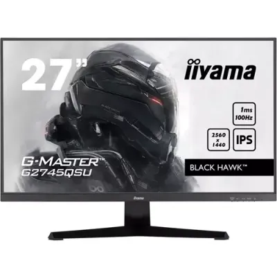 iiyama G-MASTER 27" QHD 100Hz Gaming Monitor (G2745QSU-B2) - Thumbnail 2