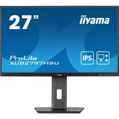 iiyama ProLite XUB2797HSU-B2 computer monitor 68.6 cm (27") 1920 x 1080 pixels Full HD LED Black - Thumbnail 2