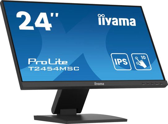 iiyama ProLite T2454MSC-B2AG computer monitor 60.5 cm (23.8") 1920 x 1080 pixels Full HD LED Touchscreen Multi-user Black - Thumbnail 2
