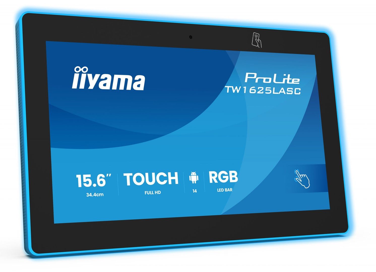 iiyama TW1625LASC-B3PNR meeting room display 39.6 cm (15.6") 1920 - Image 1