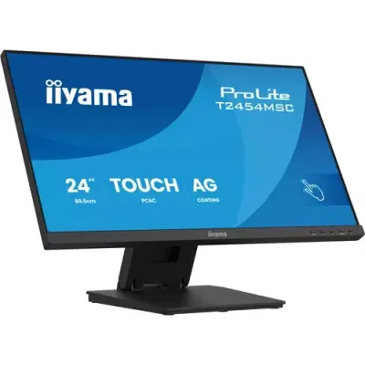 iiyama ProLite T2454MSC-B3AG computer monitor 60.5 cm (23.8") 1920 x 1080 pixels Full HD LED Touchscreen Multi-user Black - Thumbnail 3