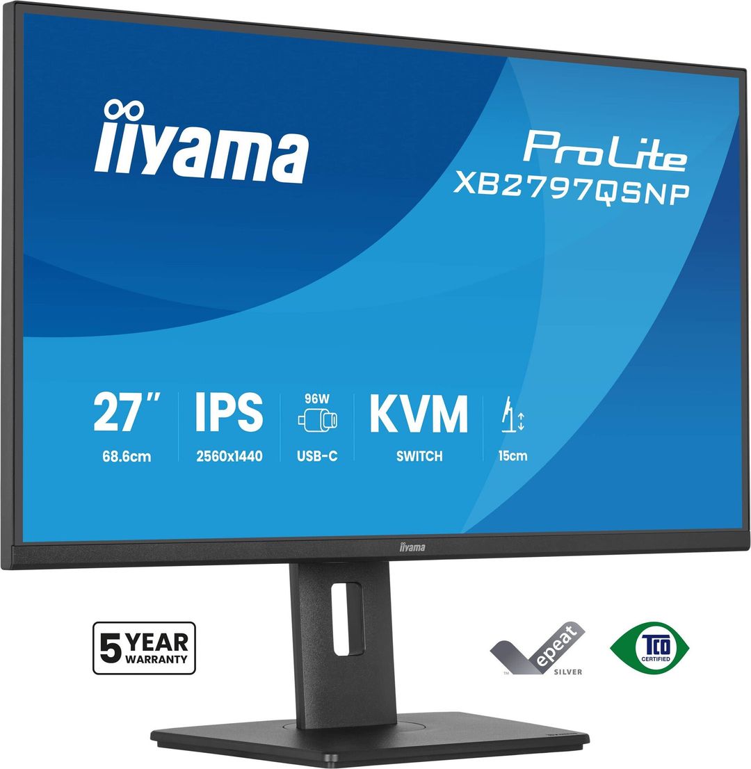 iiyama ProLite XB2797QSNP-B1 computer monitor 68.6 cm (27") 2560 - Image 1