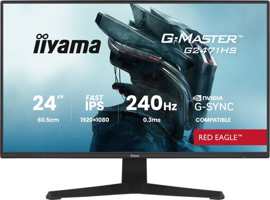 iiyama G-MASTER G2471HS-B1 computer monitor 60.5 cm (23.8") 1920 - Thumbnail 2