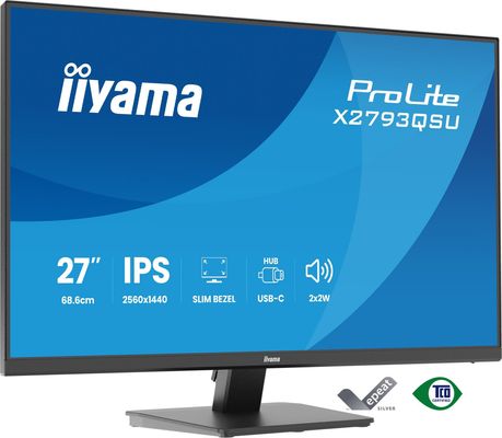 iiyama ProLite X2793QSU-B1 computer monitor 68.6 cm (27") 2560 x