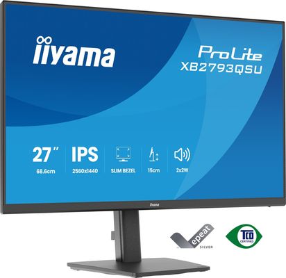 iiyama ProLite XB2793QSU-B1 computer monitor 68.6 cm (27") 2560 x