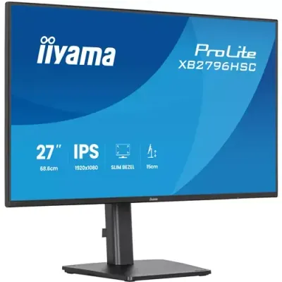 iiyama ProLite XB2796HSC-B1 computer monitor 68.6 cm (27") 1920 x 1080 pixels Full HD LED Black - Thumbnail 2