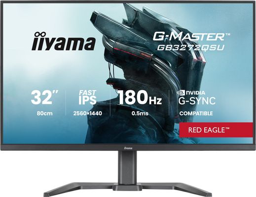 iiyama G-MASTER GB3272QSU-B1 computer monitor 80 cm (31.5") 2560 x 1440 pixels Quad HD LED Black