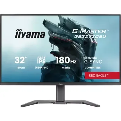 iiyama G-MASTER GB3272QSU-B1 computer monitor 80 cm (31.5") 2560 x 1440 pixels Quad HD LED Black - Thumbnail 2