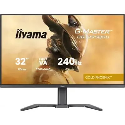 iiyama G-MASTER GB3295QSU-B1 computer monitor 80 cm (31.5") 2560 x 1440 pixels Quad HD LED Black - Thumbnail 2