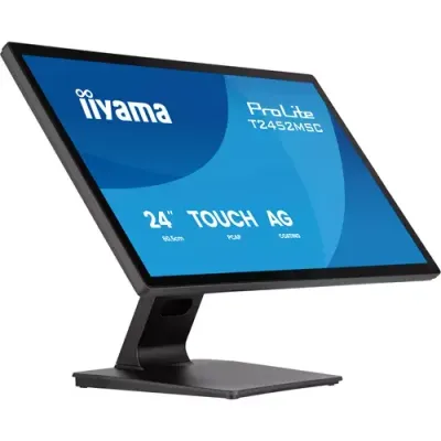 iiyama ProLite T2452MSC-B2AG computer monitor 61 cm (24") 1920 x 1080 pixels Full HD LED Touchscreen Black