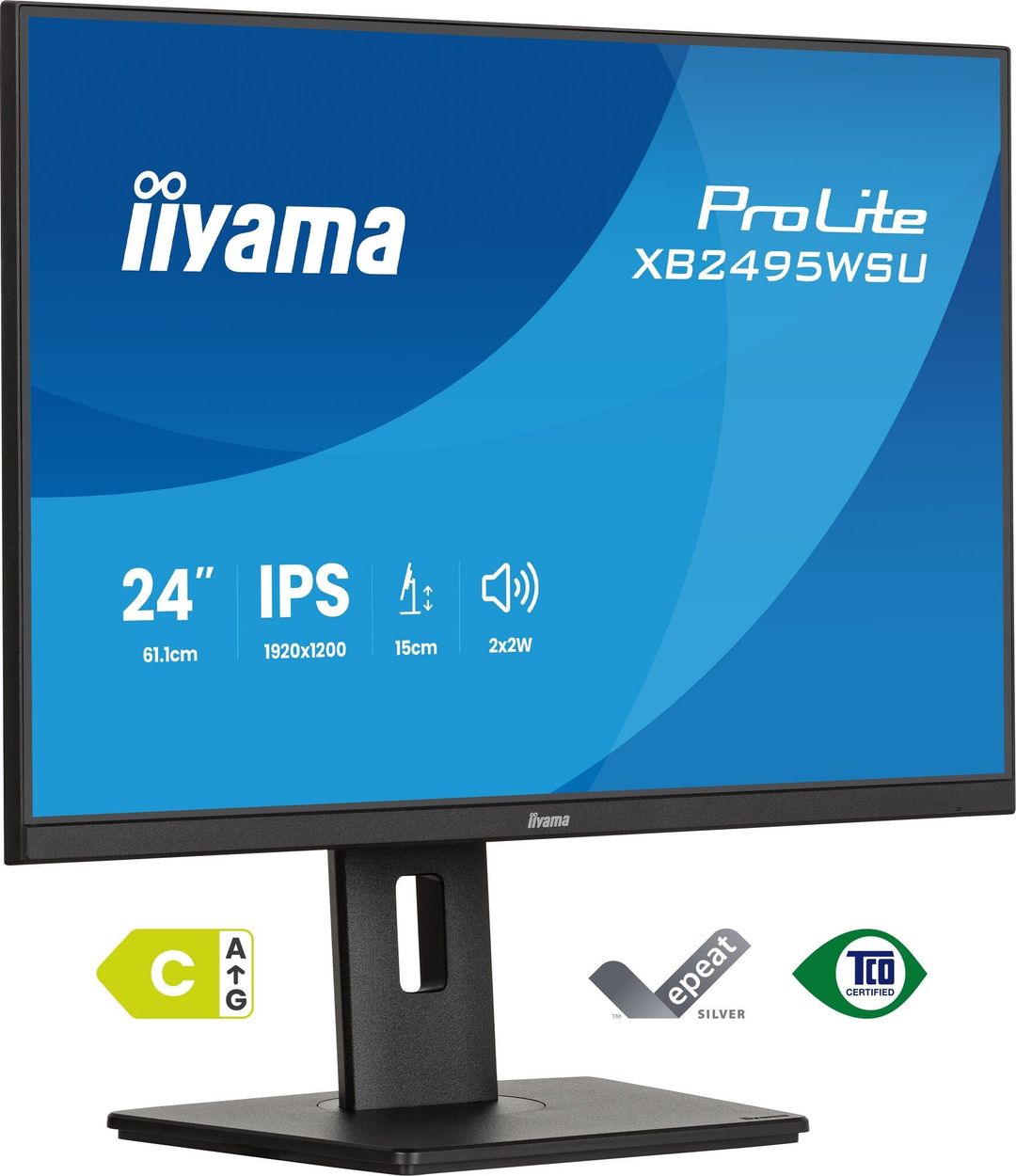 iiyama ProLite XB2495WSU-B1 computer monitor 61.2 cm (24.1") 1920 - Image 1
