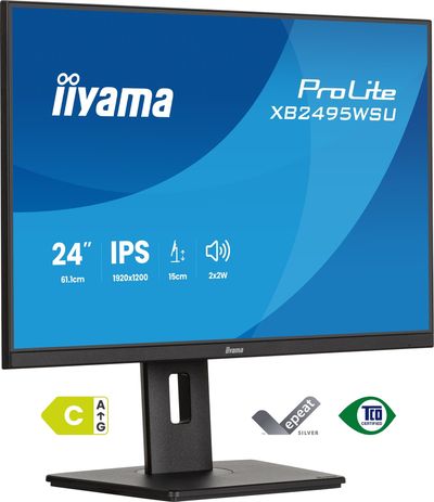 iiyama ProLite XB2495WSU-B1 computer monitor 61.2 cm (24.1") 1920