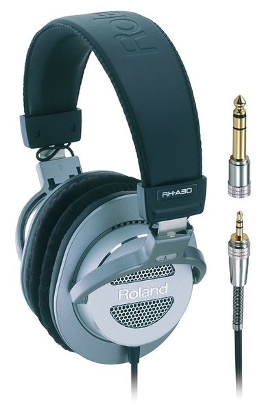 Roland RH-A30 headphones/headset Wired Head-band Music Black