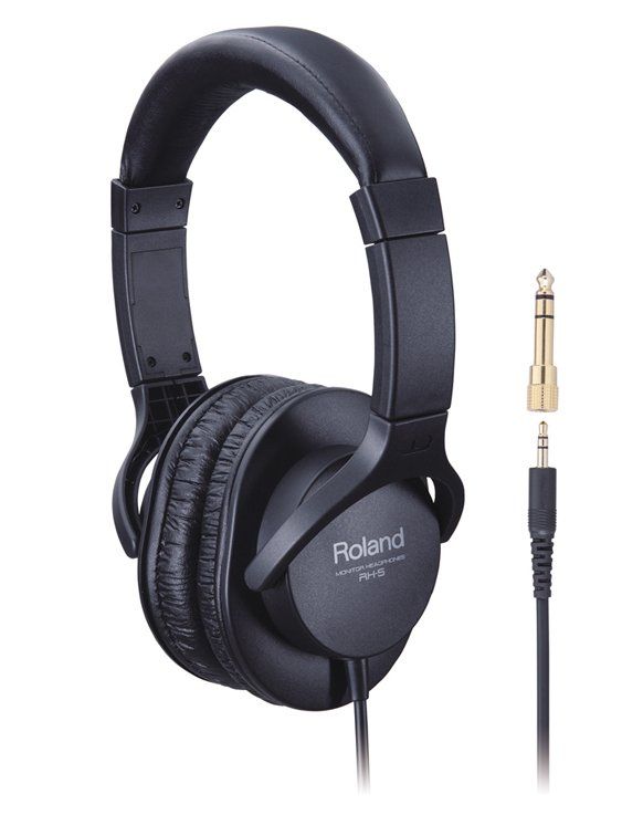 Roland RH-5 headphones/headset Wired Head-band Music Black - Image 1