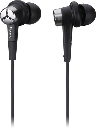 Roland CS-10EM headphones/headset Wired In-ear Music Black - Thumbnail 2