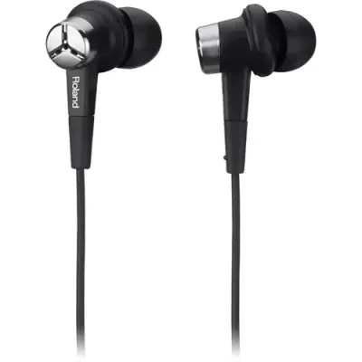 Roland CS-10EM headphones/headset Wired In-ear Music Black