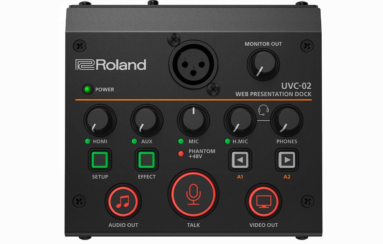 Roland UVC-02 audio conferencing bridge Black - Image 1