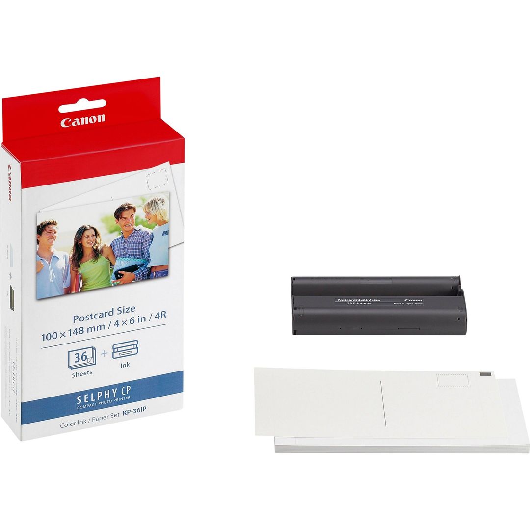 Canon 7737A001/KP-36IP inking-kit + Inkjet-paper. 36 pages for Canon C - Image 1