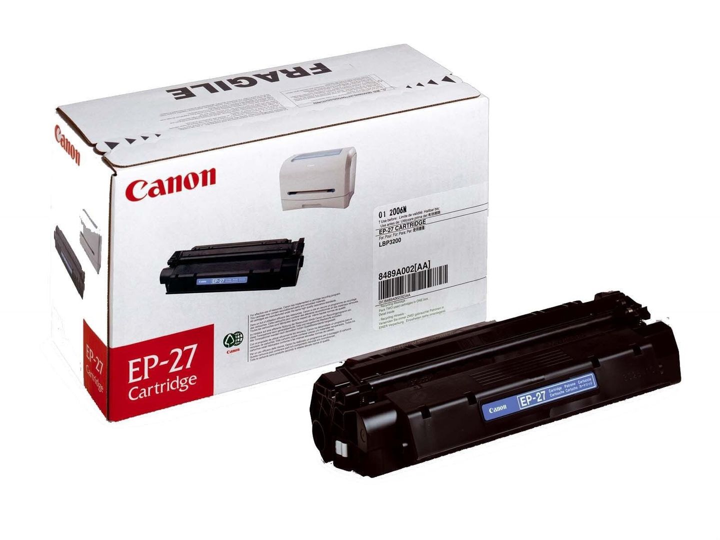 Canon EP-27 toner cartridge 1 pc(s) Original Black - Image 1