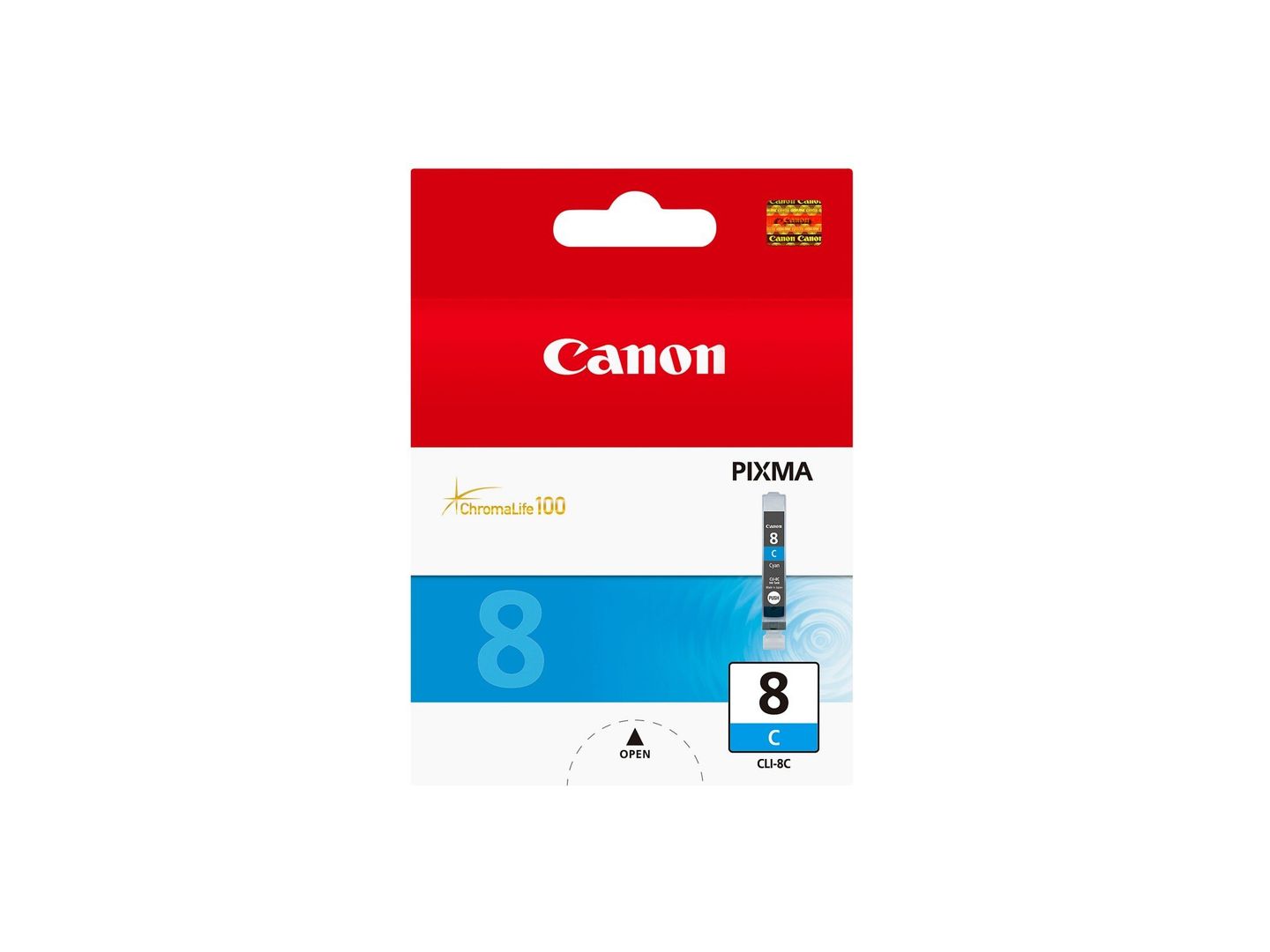 Canon CLI-8C Cyan Ink Cartridge - Image 1