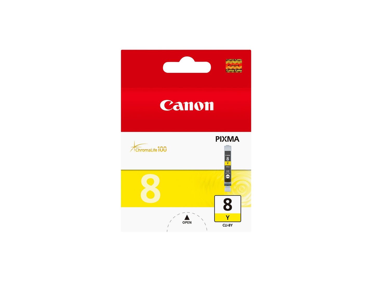 Canon CLI-8Y Yellow Ink Cartridge - Image 1