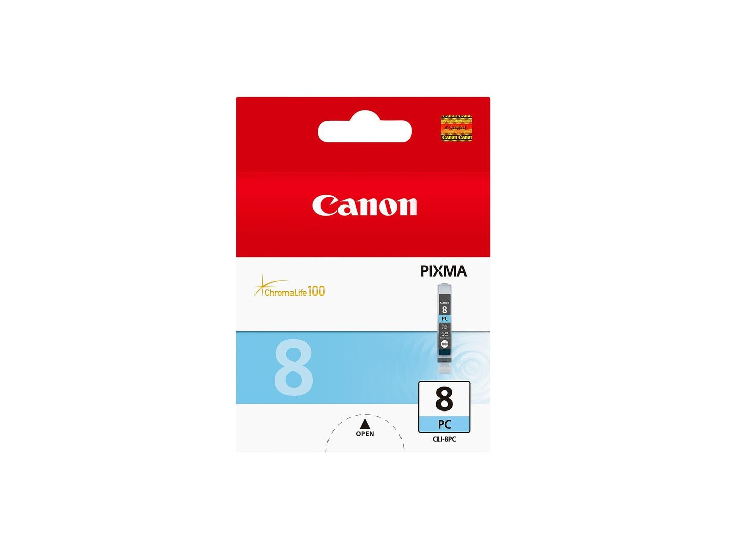 Canon 0624B001/CLI-8PC Ink cartridge light cyan. 5.72K pages 13ml for - Image 1