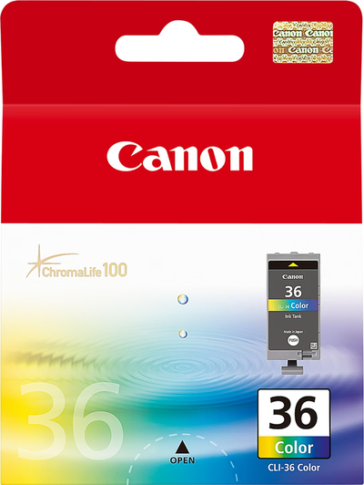 Canon 1511B001/CLI-36 Ink cartridge color. 249 pages ISO/IEC 24711 12m