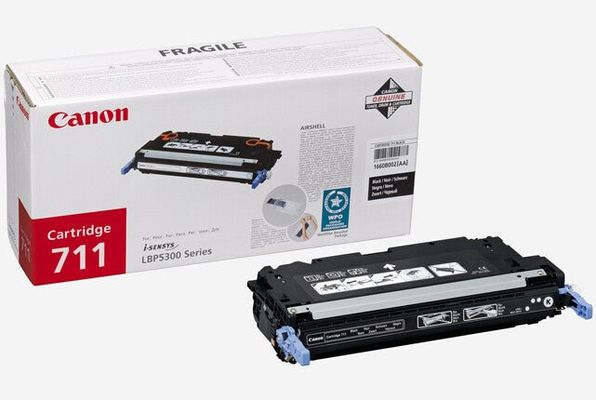 Canon 1660B002/711BK Toner cartridge black. 6K pages for Canon LBP-530