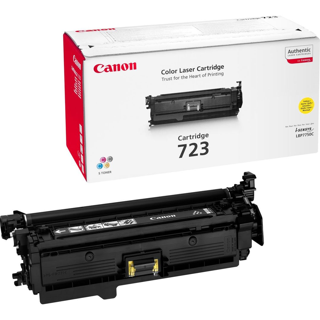 Canon 723Y toner cartridge 1 pc(s) Original Yellow - Image 1