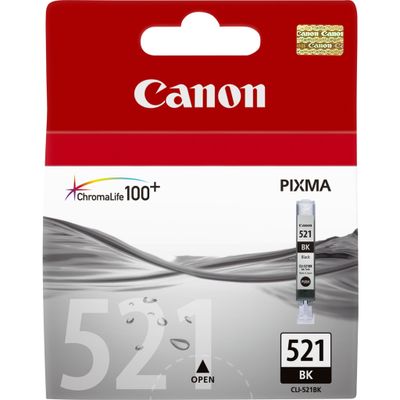 Canon 2933B001/CLI-521BK Ink cartridge foto black. 1.25K pages ISO/IEC