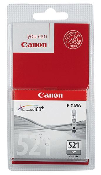 Canon CLI-521GY Grey Ink Cartridge