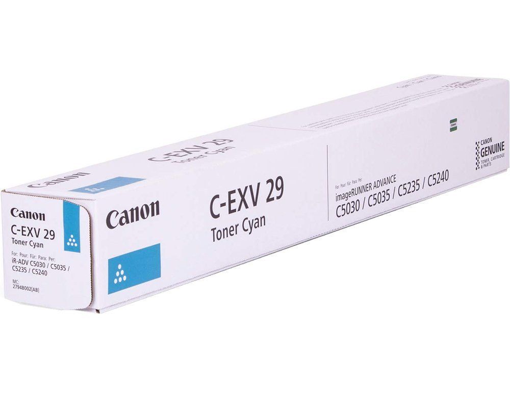 Canon C-EXV29 toner cartridge 1 pc(s) Original Cyan - Image 1