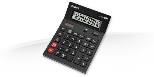 Canon AS-2200 calculator Desktop Display Black - Thumbnail 2