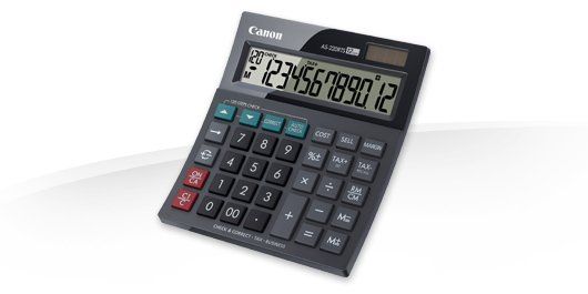 Canon AS-220RTS calculator Desktop Display Black - Image 1