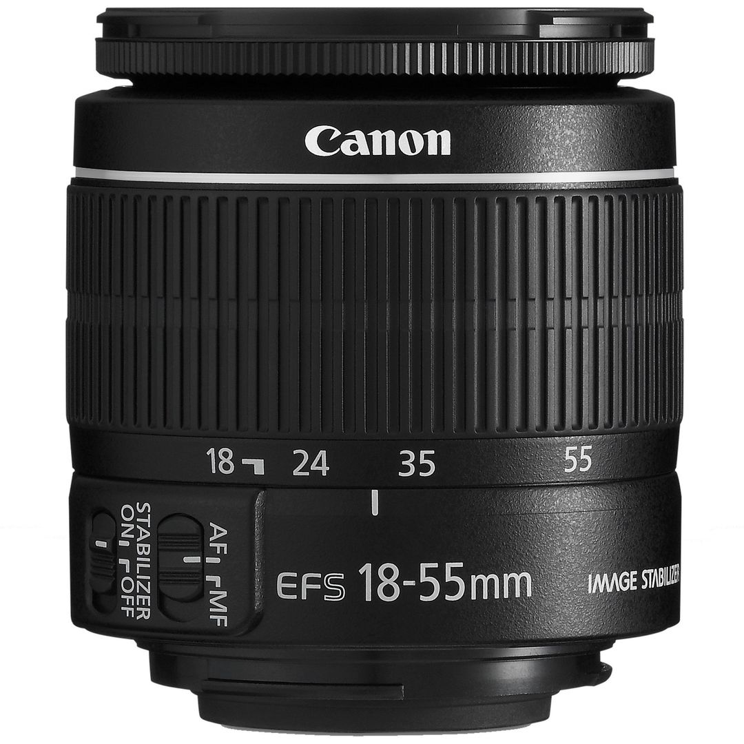 CANON EF-S 18-55 mm f/3.5-5.6 IS II USM Standard Zoom Lens, Black - Image 1