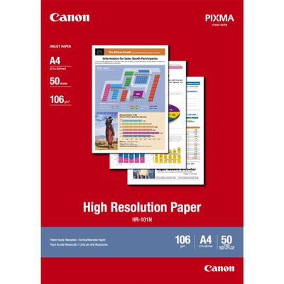 Canon A4 HIGH RESOLUTION PAPER 1033A002 printing paper Matte White