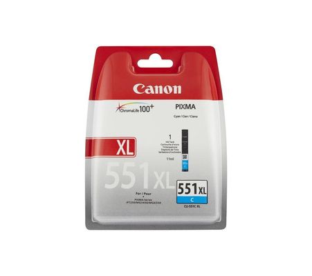 Canon CLI-551XL High Yield Cyan Ink Cartridge