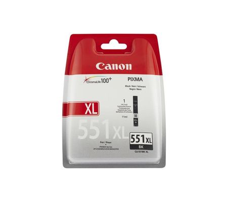 Canon CLI-551XL High Yield Black Ink Cartridge
