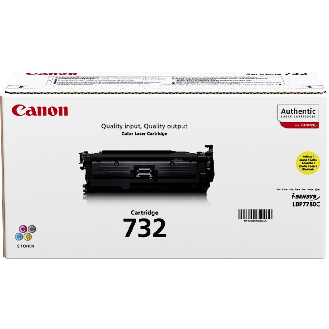 Canon 732Y toner cartridge 1 pc(s) Original Yellow - Image 1