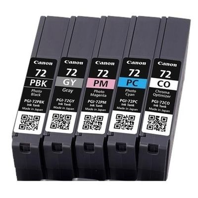 Canon 6403B007/PGI-72 Ink cartridge multi pack PBK.GY.PM.PC.CO 5x14ml