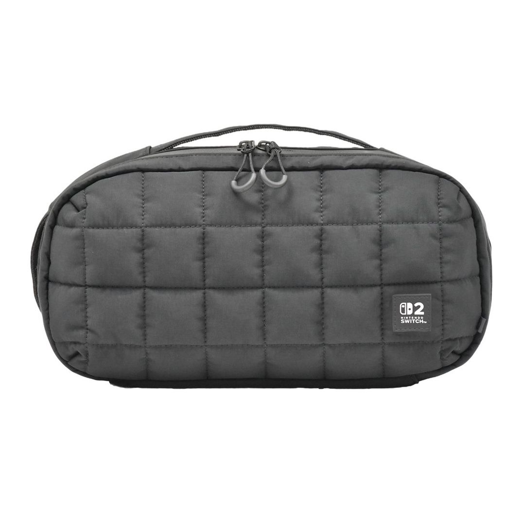 Hori Puff Pouch (Black) for Nintendo Switch 2 - Image 1