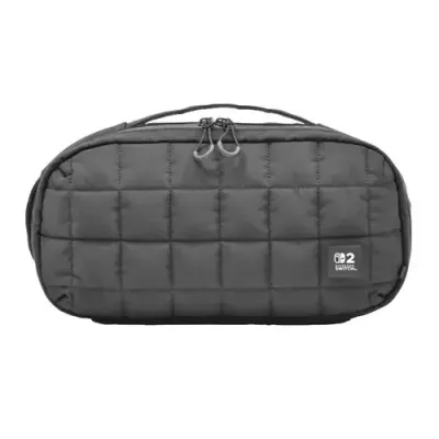 Hori Puff Pouch (Black) for Nintendo Switch 2 - Thumbnail 2