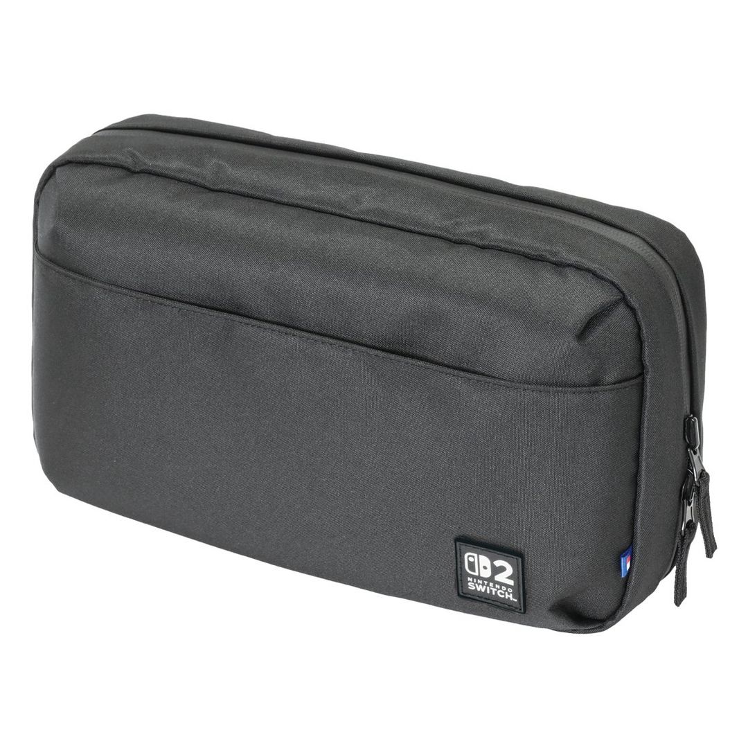 Hori Reversible Travel Pouch (Black) for Nintendo Switch 2 - Image 1
