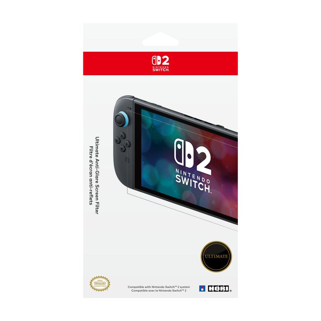 Hori Ultimate Anti-Glare Screen Filter for Nintendo Switch 2 - Image 1