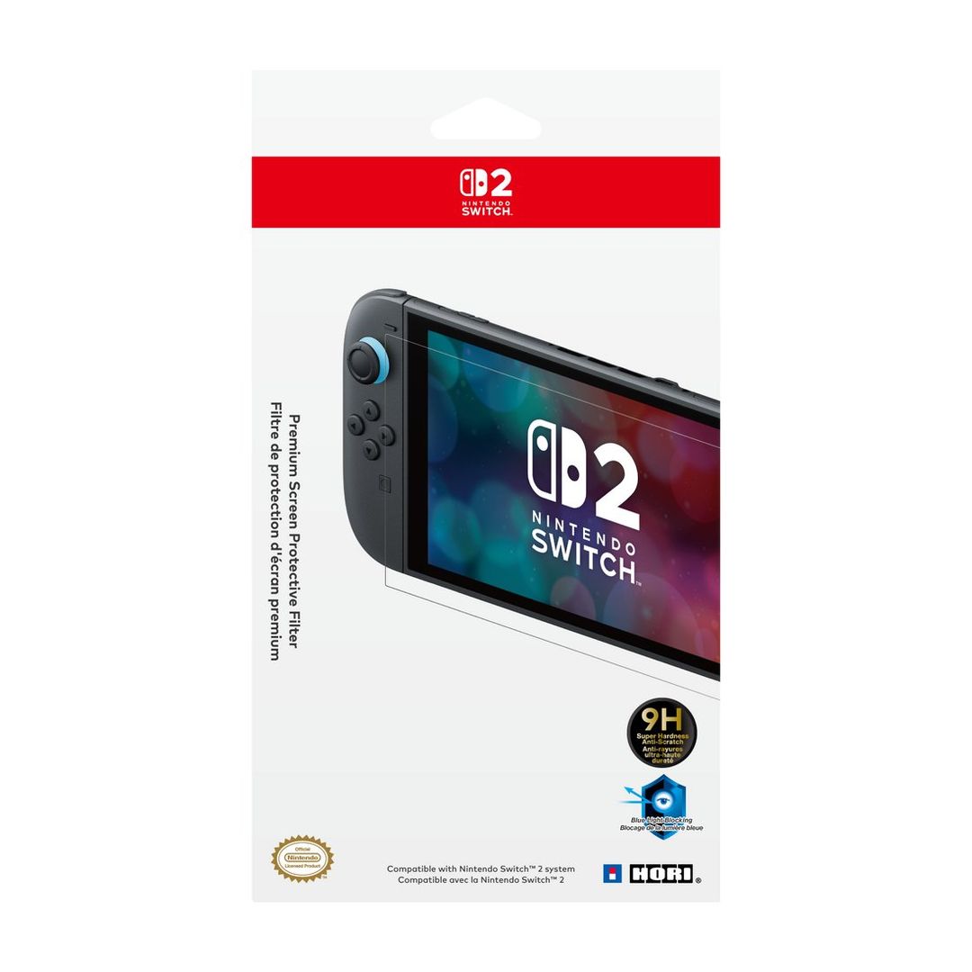 Hori Premium Screen Protective Filter for Nintendo Switch 2 - Image 1