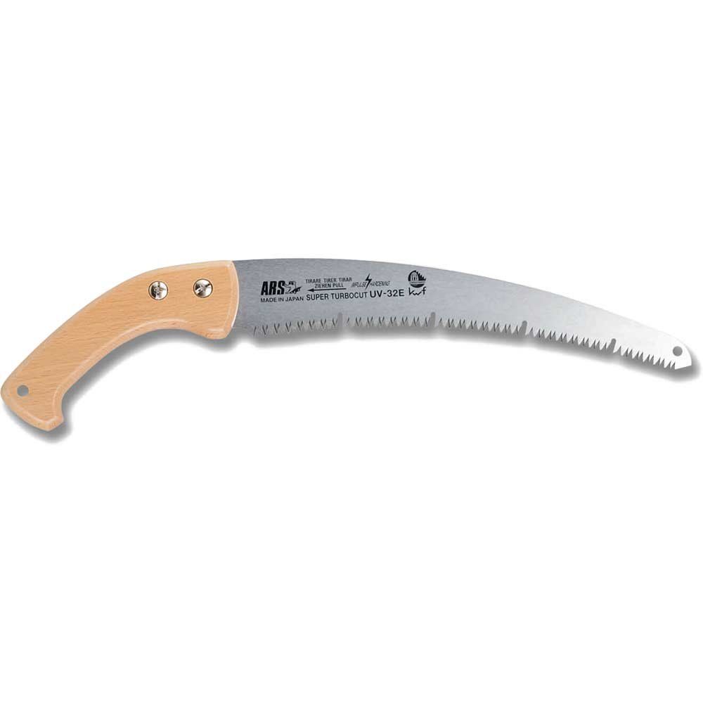 ARS UV-32E-W Pruning Saw Wood Handle Super Turbocut Blade 300mm - Image 1