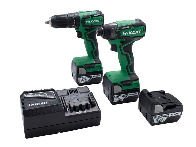 Hikoki KC18DDXJBZ Kc18Ddxjbz Twin Pack 18V 3 X 5.0Ah Li-Ion - Image 1