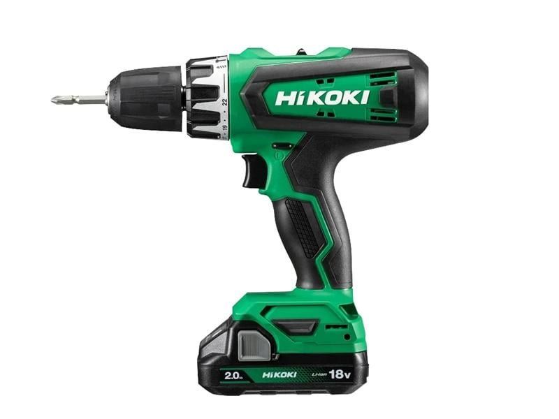 Hikoki DV18DFXJMZ Dv18Dfxjmz Hammer Drill 18V 2 X 2.0Ah Li-Ion - Image 1